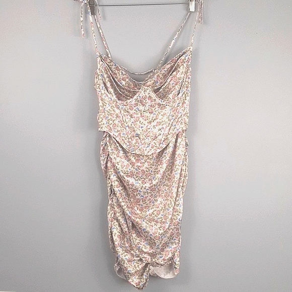 Victoria Secret For Love & Lemons Baby Butterfly Coquette Corset Mini Dress - Picture 3 of 14